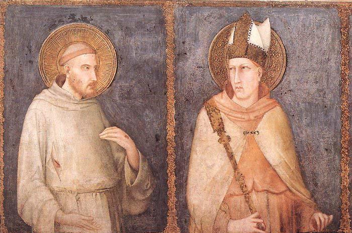 Simone Martini St Francis and St Louis of Toulouse